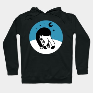 Cat Art Design Illustration Hoodie